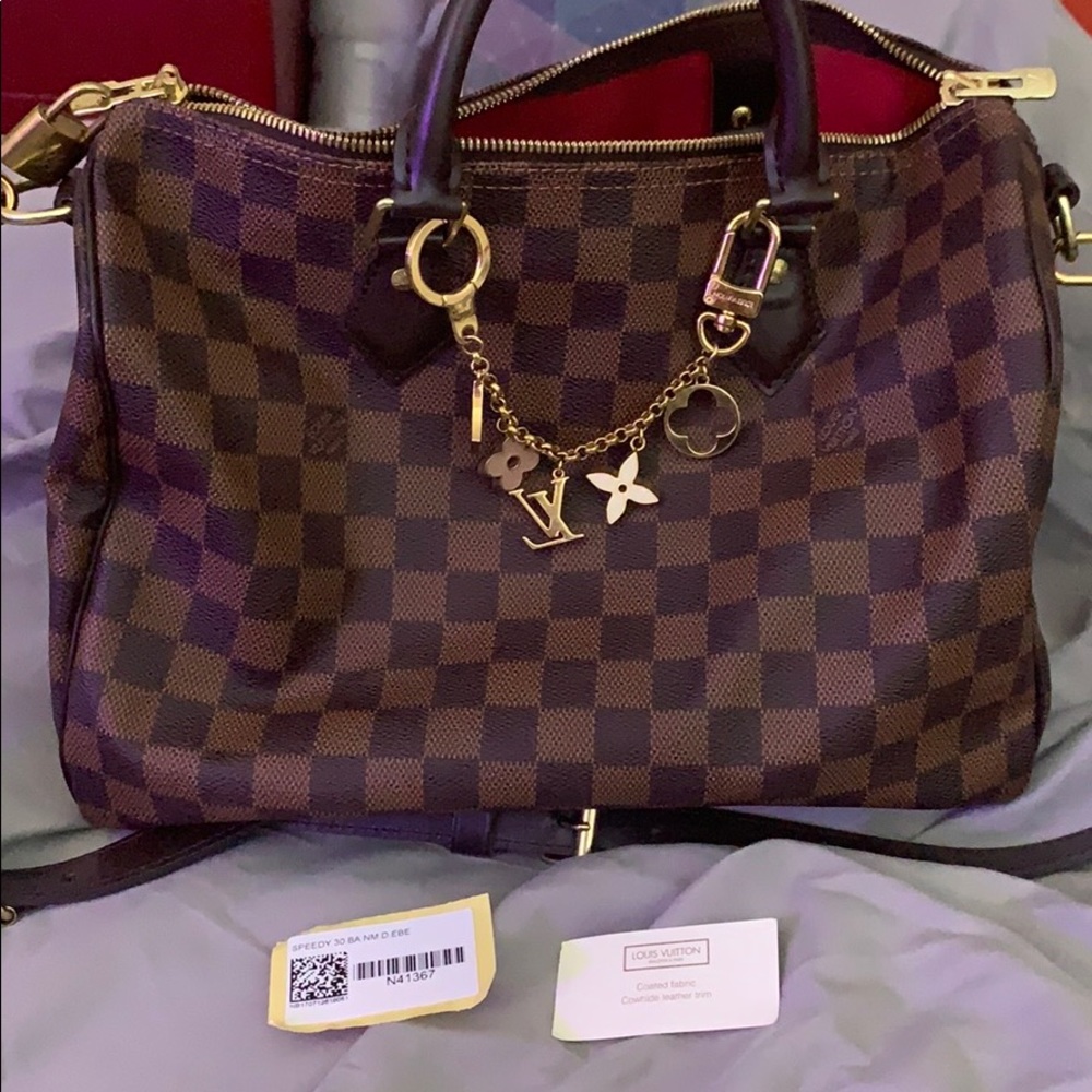 Louis Vuitton SPEEDY BANDOULIÈRE 30 Damier Ebene